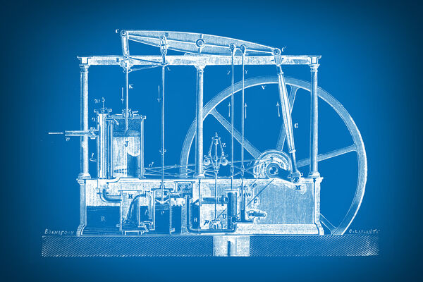 Dampfmaschine James Watt