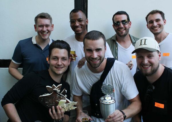 Schützenkönig beim IBN Sommerfest