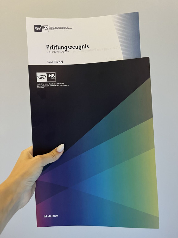 Erfolgreich gestartet, erfolgreich geblieben: Jana beim RWTÜV